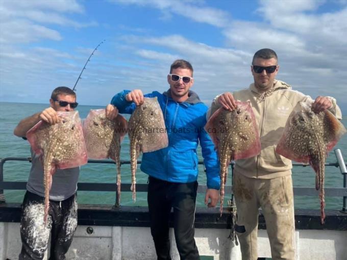 6 lb Thornback Ray by Unknown