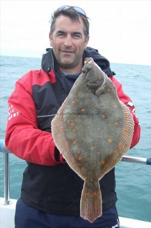 4 lb 8 oz Plaice by Jon Patten