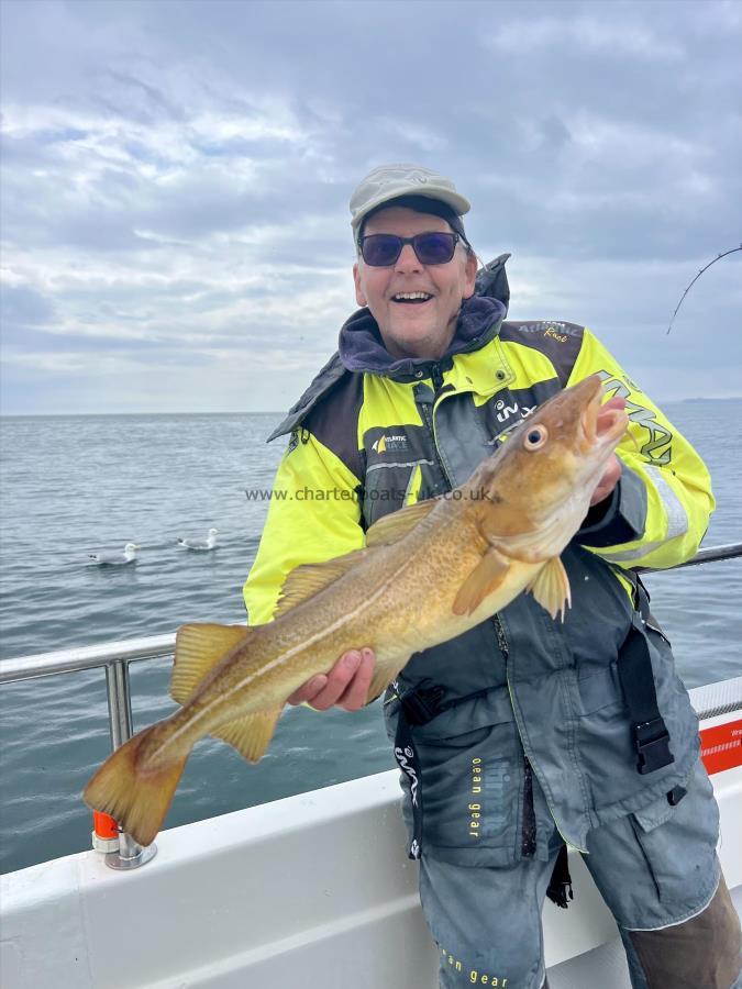 5 lb 4 oz Cod by John Fentem