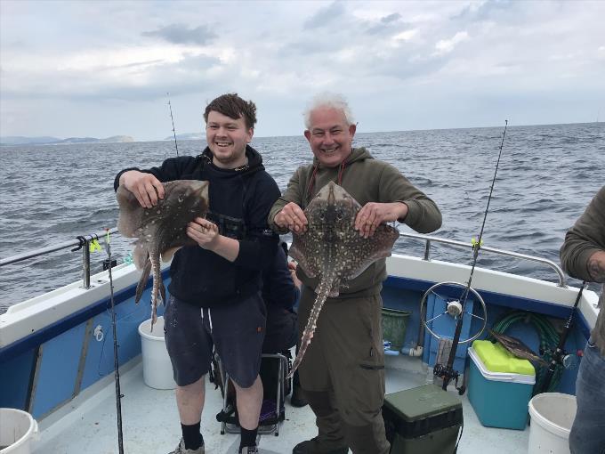 4 lb Thornback Ray by Dave & Tom