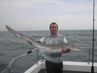 22 lb 8 oz Tope by James Gubb