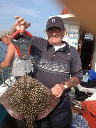 8 lb 5 oz Thornback Ray by John Widnes