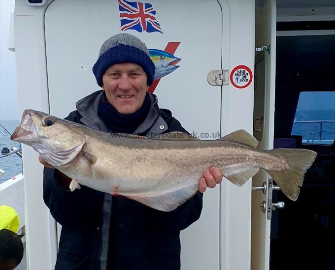 13 lb 8 oz Pollock by Clive bon