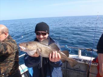 3 lb 6 oz Cod by Mirek from Spalding.