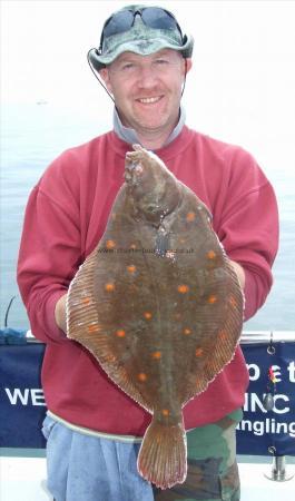 4 lb 4 oz Plaice by Stuart Summerson