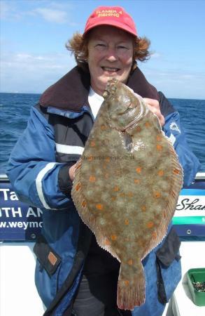 4 lb 5 oz Plaice by Denise Youngs