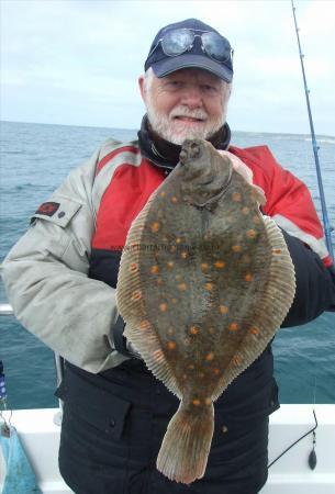 3 lb 8 oz Plaice by Trevor Pegg