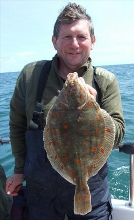 3 lb 3 oz Plaice by Kevin Griffiths