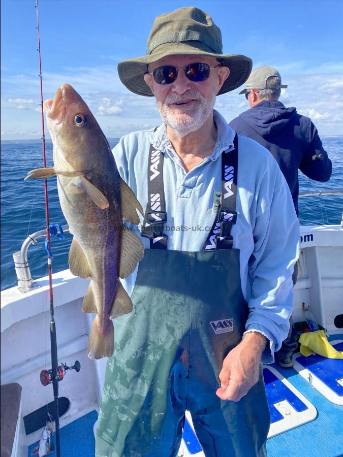 3 lb 9 oz Cod by James Webster.