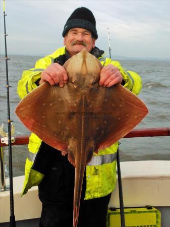 9 lb 8 oz Small-Eyed Ray by Dai Harris