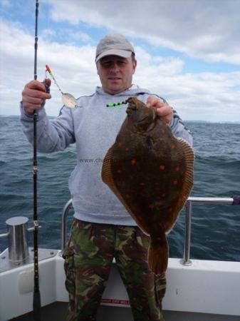 4 lb 3 oz Plaice by Gary Legge