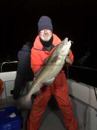 12 lb 6 oz Cod by Graeme Galloway