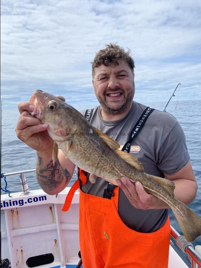 3 lb 8 oz Cod by Andy.