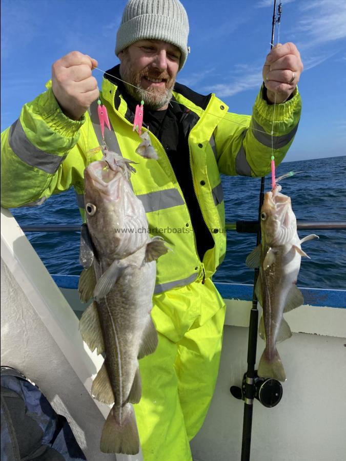 4 lb 6 oz Cod by Chris.