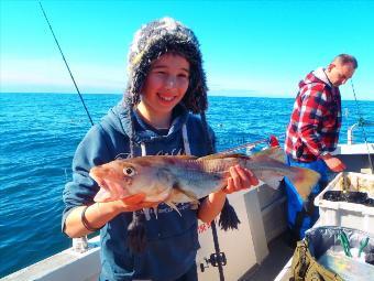 3 lb 10 oz Cod by Walter Scott's son.