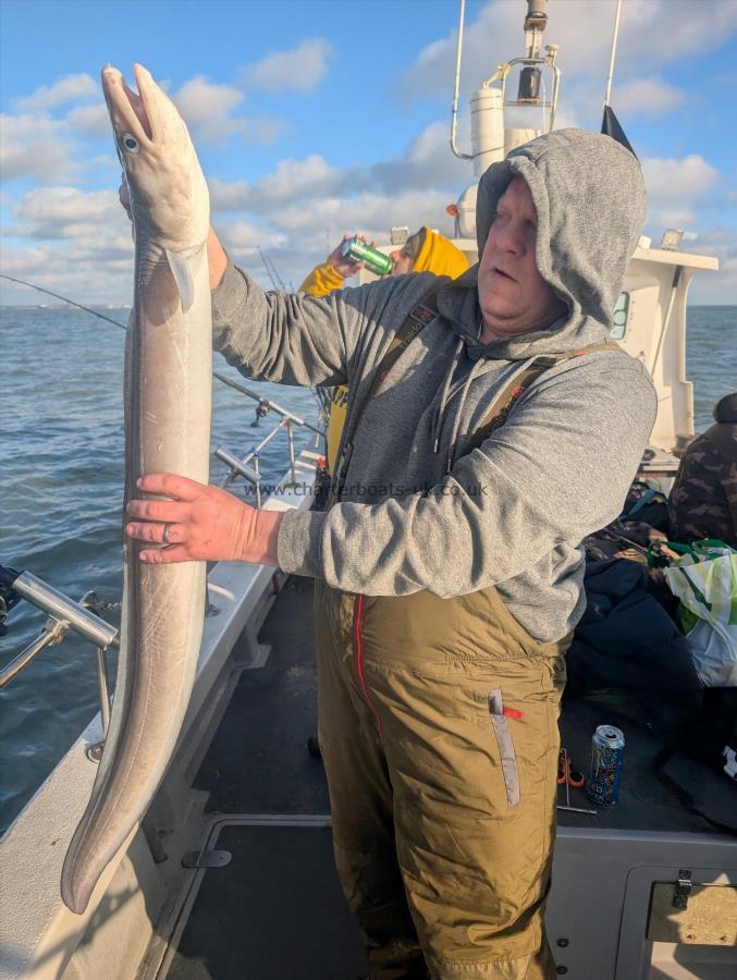 8 lb Conger Eel by Jamie