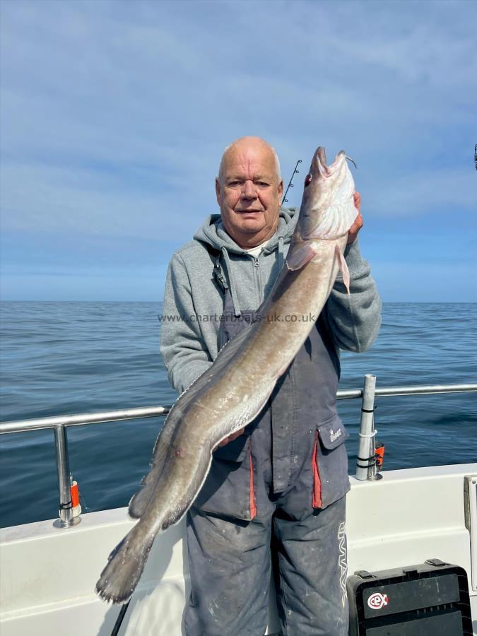 9 lb 12 oz Ling (Common) by Paul Mawson