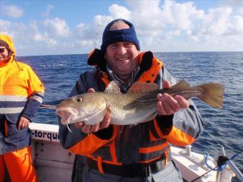 5 lb Cod by Terry Postle from York.