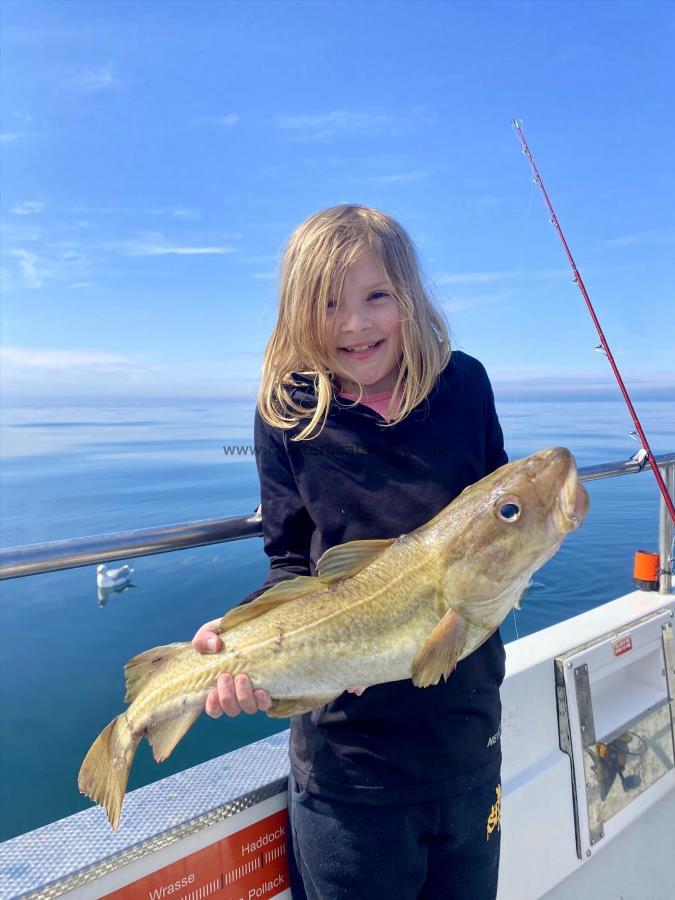 4 lb 8 oz Cod by Charlotte Clough