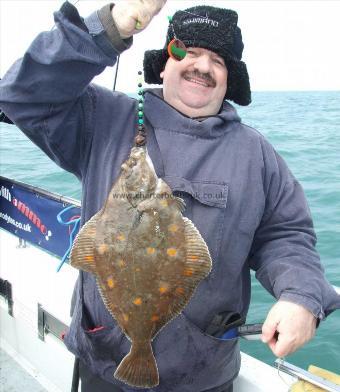 3 lb 4 oz Plaice by Steve Norman