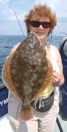 4 lb 14 oz Plaice by Denise Youngs