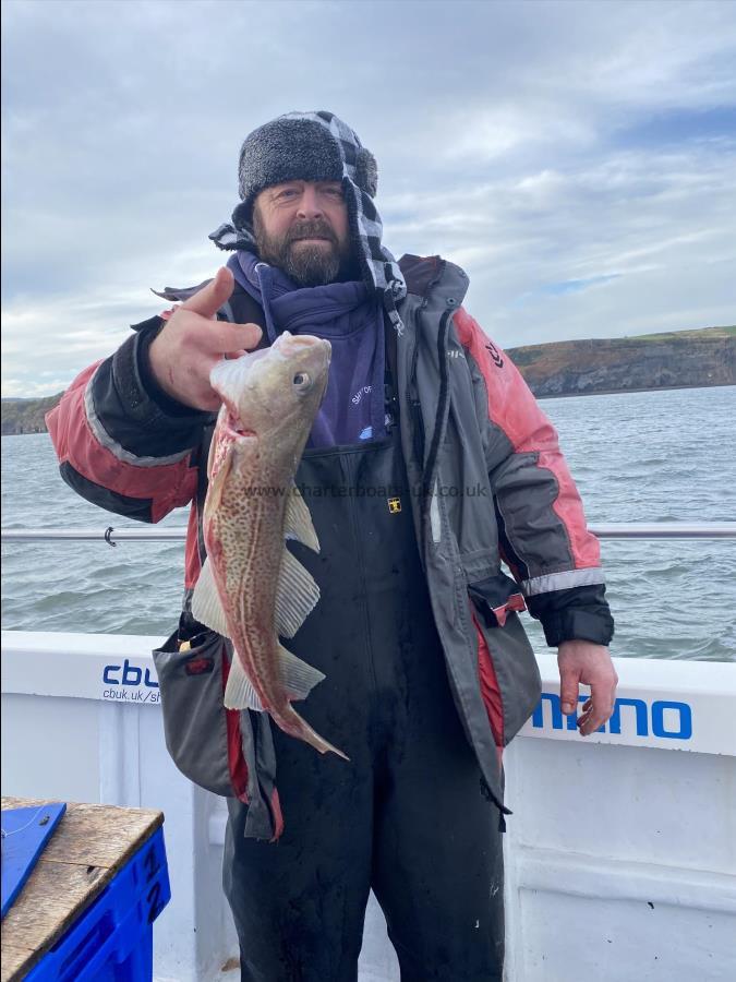 3 lb 1 oz Cod by Si England.