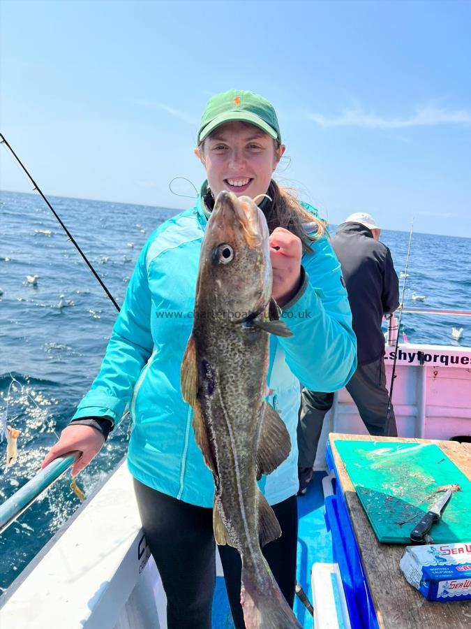 4 lb 6 oz Cod by Lucy.