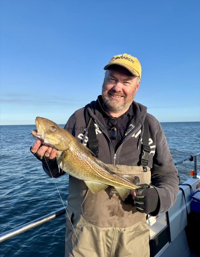 4 lb 4 oz Cod by Charlie Hewitt