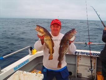 4 lb 2 oz Cod by Simon England.