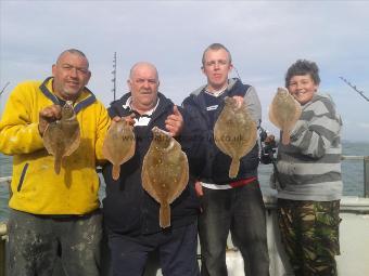 3 lb 10 oz Plaice by Unknown