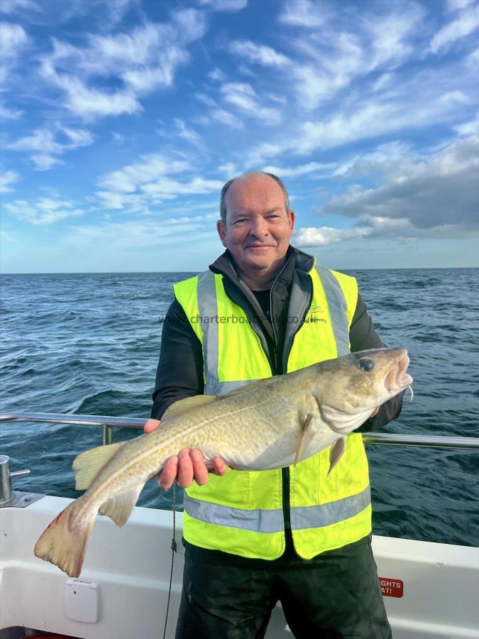 7 lb 8 oz Cod by Dennis Emeny