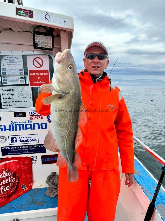 7 lb 9 oz Cod by Chris Siddle.