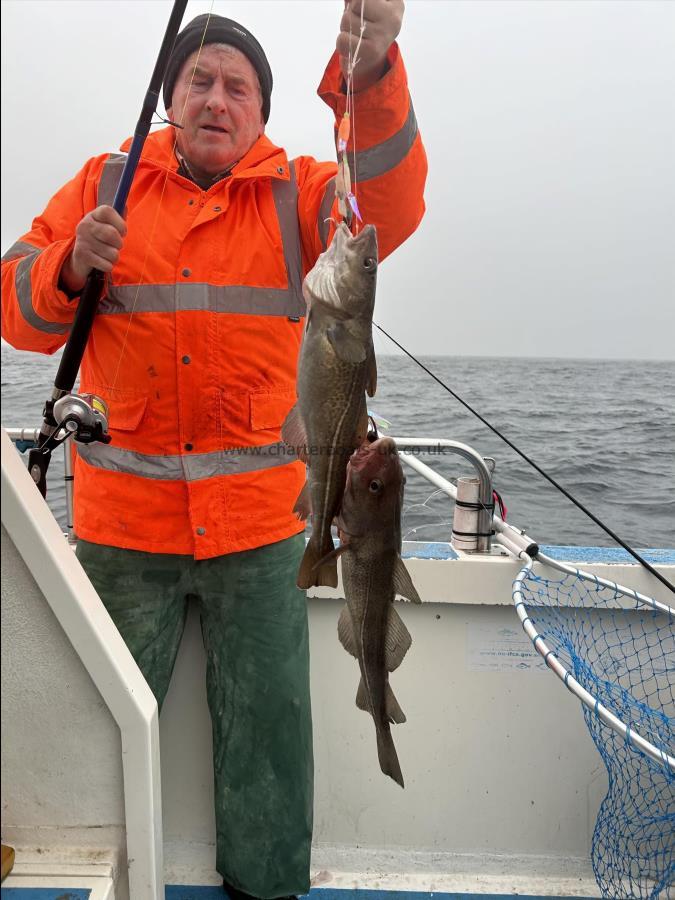 3 lb 2 oz Cod by Derek.