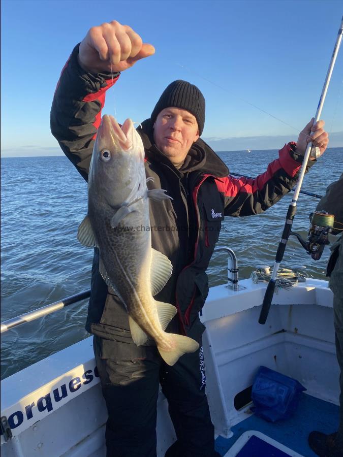 5 lb 7 oz Cod by Edgar.