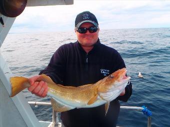 8 lb 2 oz Cod by Adam from Billingham.