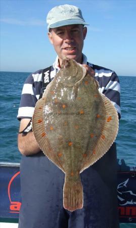 4 lb 4 oz Plaice by Trevor Cozens