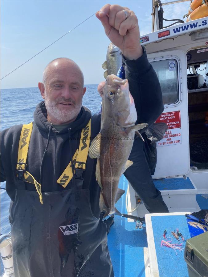 3 lb 9 oz Cod by Guy.