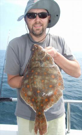 4 lb 2 oz Plaice by Kerry Smith