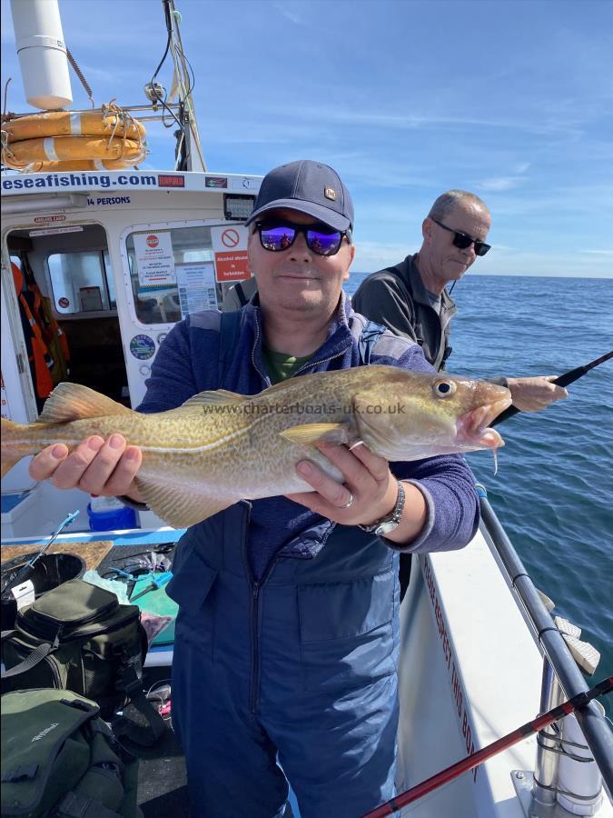 6 lb 2 oz Cod by Martin Warmsley.