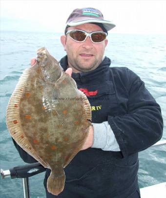 4 lb Plaice by Terry Hickman