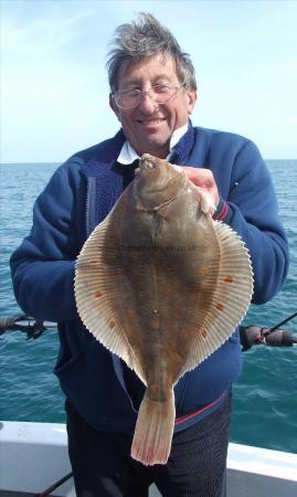 3 lb 4 oz Plaice by Roger Willis