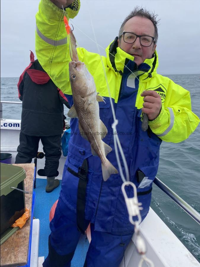 3 lb 2 oz Cod by Mark.