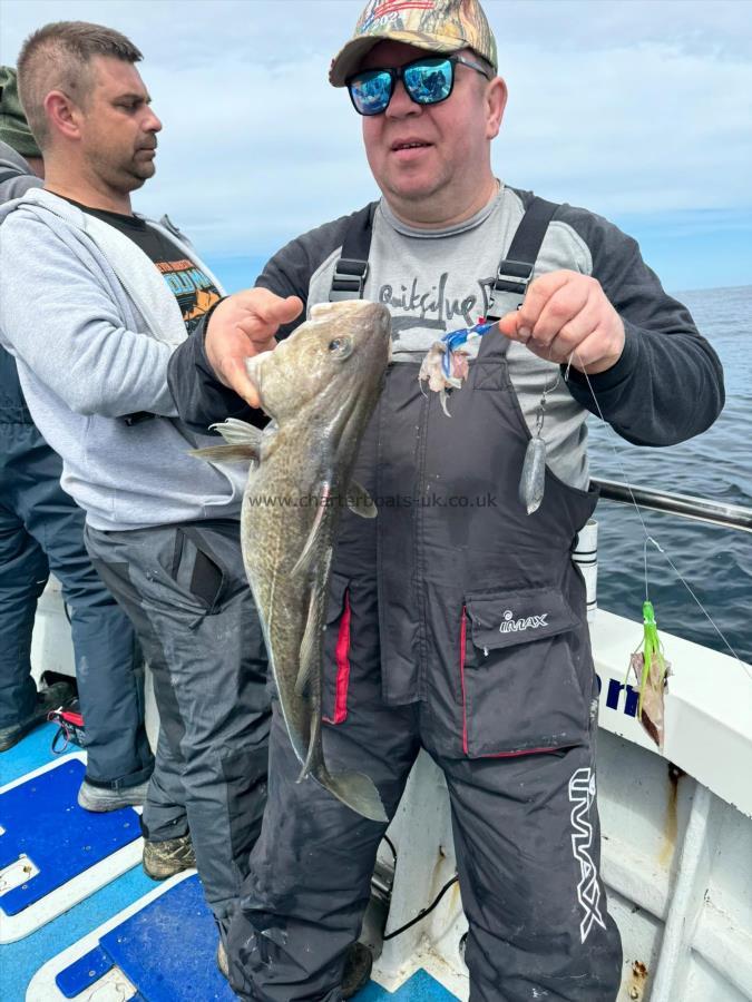 4 lb 2 oz Cod by Rich.