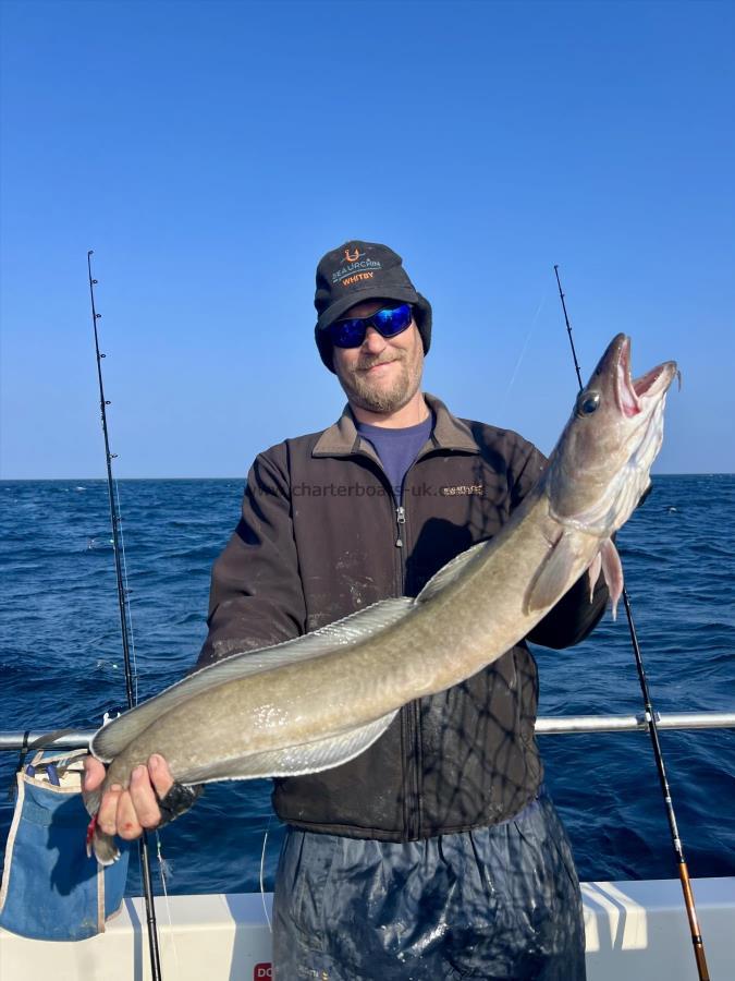 8 lb 8 oz Ling (Common) by Jim Lister