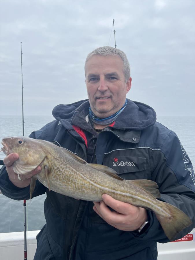 4 lb 4 oz Cod by Dave Coverdale