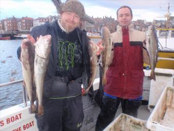 4 lb 5 oz Cod by Craig Giddings and his mate.