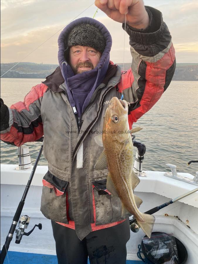 3 lb 2 oz Cod by Si England.