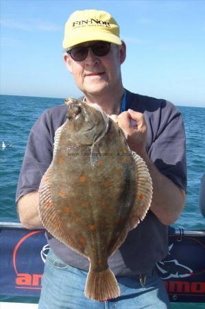 4 lb 2 oz Plaice by Dave Palmer