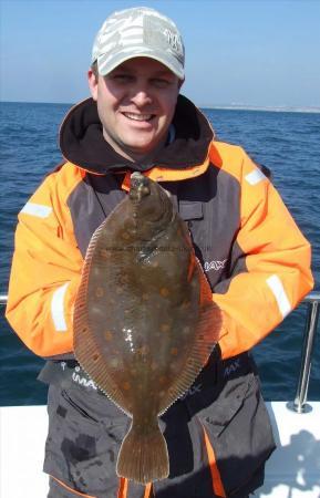 3 lb 8 oz Plaice by Alan Banks