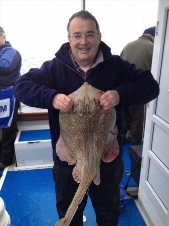 12 lb Undulate Ray by Glenn Knight